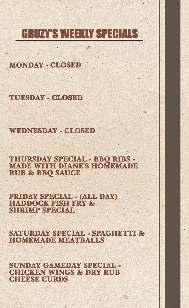2025 Winter Specials
