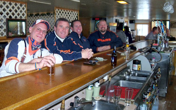 Enjoying a Ber at the Bar